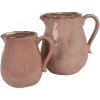 Clayre & Eef 6CE1712P Brocca da decorazione rosa 21x16x20 cm