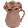 Clayre & Eef 6CE1713P Brocca da decorazione rosa 17x13x15 cm