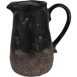 Clayre & Eef 6CE1718M Brocca da decorazione nera...