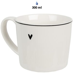 Clayre & Eef 6CEMU0141 Tazza Cuore 12x8x7 cm 275 ml...