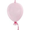 Clayre & Eef 6GL4442 Decorazione Appendino Palloncino Rosa Ø 14x21 cm
