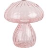 Clayre & Eef 6GL4474 Fungo decorativo rosa Ø 13x15 cm