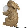 Clayre & Eef 6LMP790 Lampada da tavolo Bunny Gold G9 max 60W 27x19x35 cm