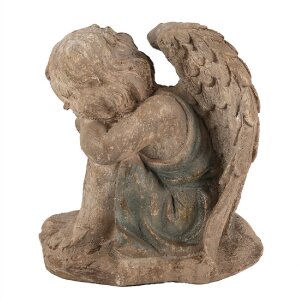 Clayre & Eef 6MG0103 Decorazione angelo effetto antico 37x27x36 cm