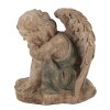 Clayre & Eef 6MG0103 Decorazione angelo effetto antico 37x27x36 cm