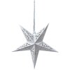 Clayre & Eef 6PA0510S Decorazione Stella Bianca 30x10x30 cm