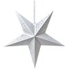 Clayre & Eef 6PA0511L Decorazione Stella Bianca 60x22x60 cm