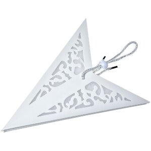 Clayre & Eef 6PA0511M Decorazione Stella Bianca...