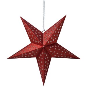 Clayre & Eef 6PA0512LR Stella di Natale rossa...