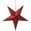 Clayre & Eef 6PA0512LR Stella di Natale rossa 60x22x60 cm
