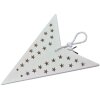 Clayre & Eef 6PA0512LW Stella decorativa 60x22x60 cm bianca perforata