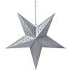 Clayre & Eef 6PA0512LZI Decorazione Stella 60x22x60 cm Argento