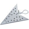 Clayre & Eef 6PA0512MZI Decorazione Stella Argento 45x15x45 cm