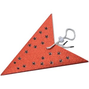 Clayre & Eef 6PA0512SR Decorazione stella rossa...