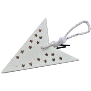 Clayre & Eef 6PA0512SW Decorazione Stella Bianca...