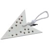 Clayre & Eef 6PA0512SW Decorazione Stella Bianca 30x10x30 cm