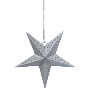 Clayre & Eef 6PA0512SZI Decorazione Stella Argento...