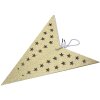 Clayre & Eef 6PA0512XL Decorazione Star Gold 90x20x90 cm