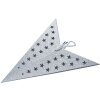 Clayre & Eef 6PA0512XLZI Stelle decorative argento 90x20x90 cm