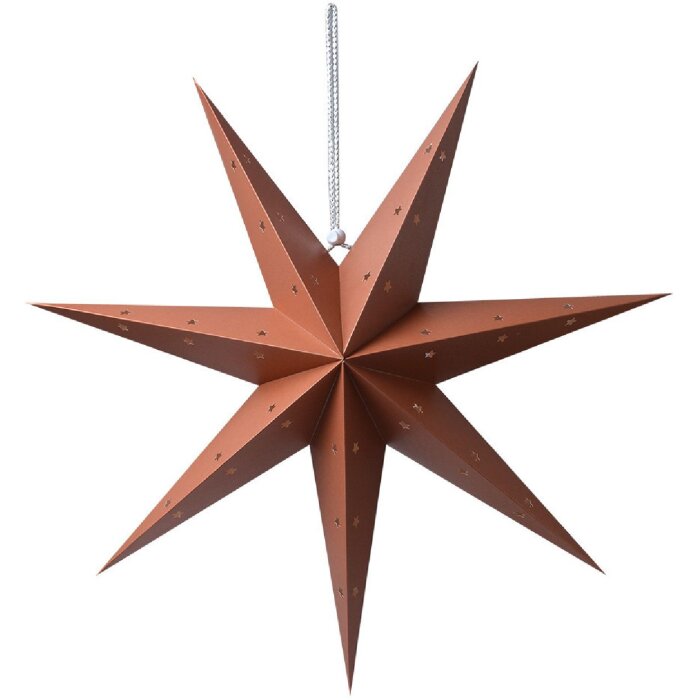 Clayre & Eef 6PA0514L Decorazione Star Brown 60x22x60 cm