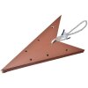 Clayre & Eef 6PA0514M Decorazione Stella Marrone 45x15x45 cm
