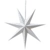 Clayre & Eef 6PA0515M Decorazione Stella Bianca 45x15x45 cm