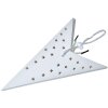 Clayre & Eef 6PA0515M Decorazione Stella Bianca 45x15x45 cm