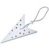 Clayre & Eef 6PA0515S Decorazione Stella Bianca 30x8x30 cm