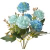 Clayre & Eef 6PL0265 Fiore artificiale 15x10x30 cm Blu Verde