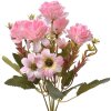 Clayre & Eef 6PL0267 Fiore artificiale rosa 15x10x30 cm