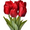Clayre & Eef 6PL0276 Fiore artificiale Tulipani 10x10x32 cm Rosso
