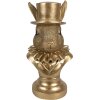 Clayre & Eef 6PR4141 Decorazione Coniglio Oro 19x16x35 cm