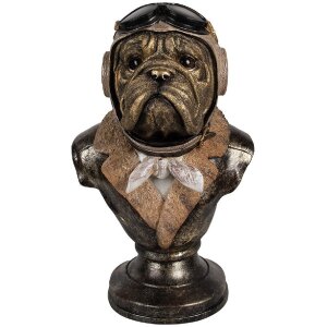 Clayre & Eef 6PR4142 Decorazione Cane Busto 22x18x35...