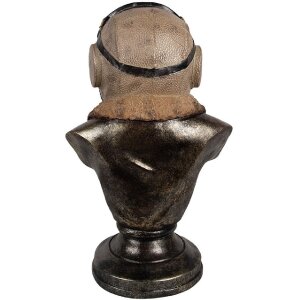 Clayre & Eef 6PR4142 Decorazione Cane Busto 22x18x35 cm Stile Vintage