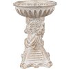 Clayre & Eef 6TE0506 Vaso da fiori Angel Antique White 18x15x23 cm
