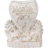 Clayre & Eef 6TE0508 Vaso di fiori Angel 23x13x25 cm Bianco Vintage