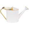 Clayre & Eef 6Y5510 Decorazione Annaffiatoio Bianco Giallo 39x13x21 cm