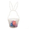 Clayre & Eef 6Y5581M Cestino coniglio bianco Ø 15x34 cm