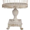 Clayre & Eef 6Y5591 Decorazione Gabbia per uccelli in ferro beige antico Ø 33x69 cm