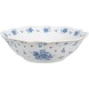 Zuppiera Clayre & Eef BRBBO Porcellana Bianco Blu Ø 15x5 cm 350 ml