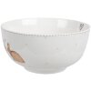 Clayre & Eef BSLCBO Ciotola per zuppa Bianco Marrone Ø 14x7 cm 500 ml