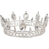 Juleeze JZCR0011 Corona color argento Ø14x6 cm metallo scintillante