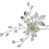 Juleeze JZHC0056 Forcina per capelli color argento 6x1x12 cm