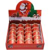 Clayre & Eef LI0124 Nastro Rosso Oro 5 cm x 2,7 m