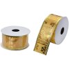 Clayre & Eef LI0127 Nastro color oro 3,8 cm x 2,7 m Stile country