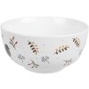 Clayre & Eef SPYBO Ciotola stile country bianco Ø 14x7 cm 500 ml in ceramica