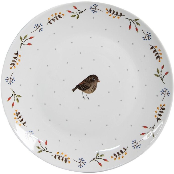 Clayre & Eef SPYDP Piatto piccolo Ø 20x2 cm