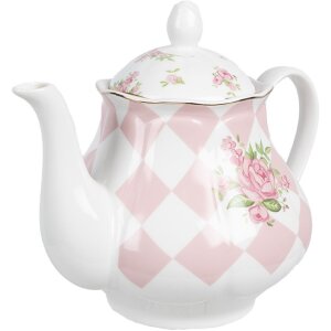 Clayre & Eef SWRTE Teiera 1000 ml 20x14x17 cm