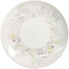 Clayre & Eef WFFKS Tazza da caffè con piattino Bianco 250 ml 12x9x6 cm Ø 14x2 cm