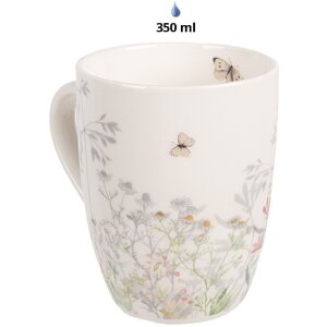 Tazza Clayre & Eef WFFMU Porcellana bianca Botanica...